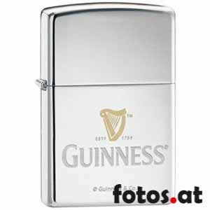 Zippo Feuerzeug Guinness Harfe Chrom poliert.jpg